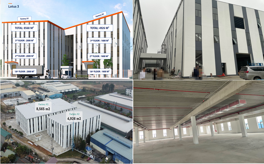 【新加坡裕騰代理項(xiàng)目】越南永福省工業(yè)區(qū)三層廠房出租