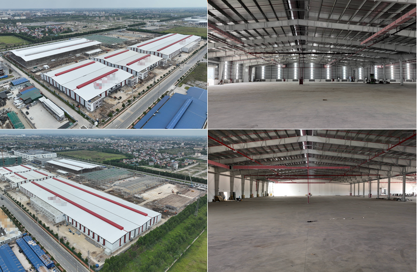 【新加坡裕騰代理項目】越南河南省工業(yè)區(qū)高標(biāo)廠房出租